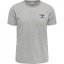 Hummel Dayton Crewneck T-Shirt Unisex Adults Grey Melange