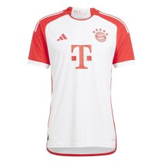 adidas Bayern Munich Authentic Home Shirt 2023 2024 Adults White