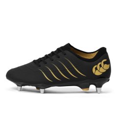 Canterbury Phoenix 2 Pro Mens Soft Ground Rugby Boots Black