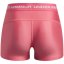 Under Armour Kids HeatGear® Performance Gym Shorts Pink/White