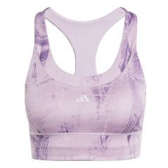 adidas Run Ms Pkt Aop Low Impact Sports Bra Womens Preloved Fig