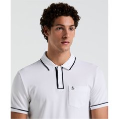 Original Penguin Short-Sleeve Polo Shirt Bright White
