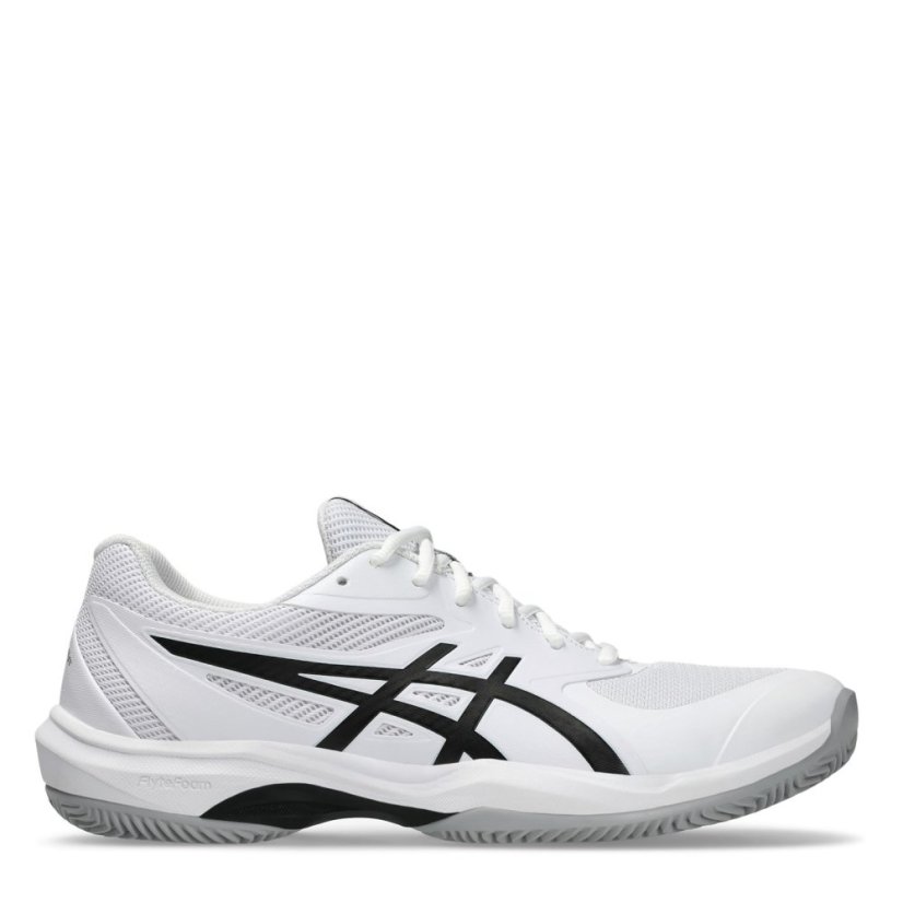 Asics Men's Game Tennis Shoes White/Black