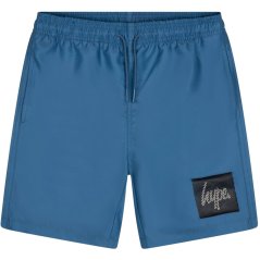 Hype Script Swimming Shorts Juniors Blue
