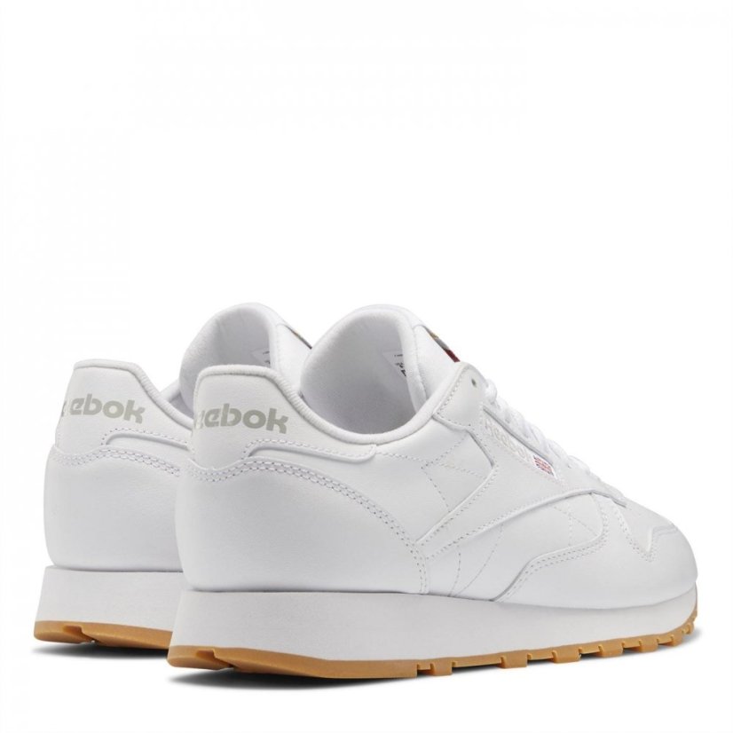 Reebok Classic Leather Mens Trainers White/Gum