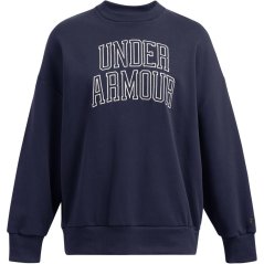 Under Armour Women's Icon Crew Sweatshirt Blue