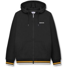 Lambretta Zip Hoodie Black/Gold
