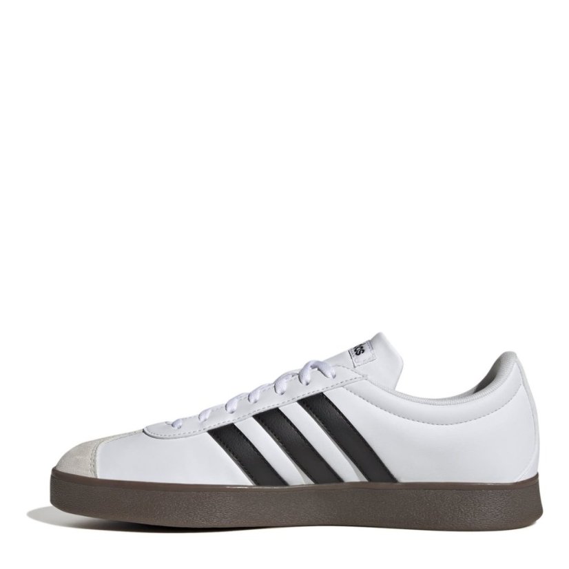 adidas VL Court Base Mens Shoes Wht/Blk/Greyone