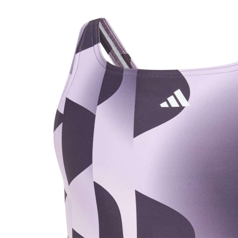 adidas Seas GRX Swimsuit Juniors Lilac/Black