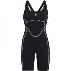 Under Armour Project Rock Unitard Womens Black/Ivory