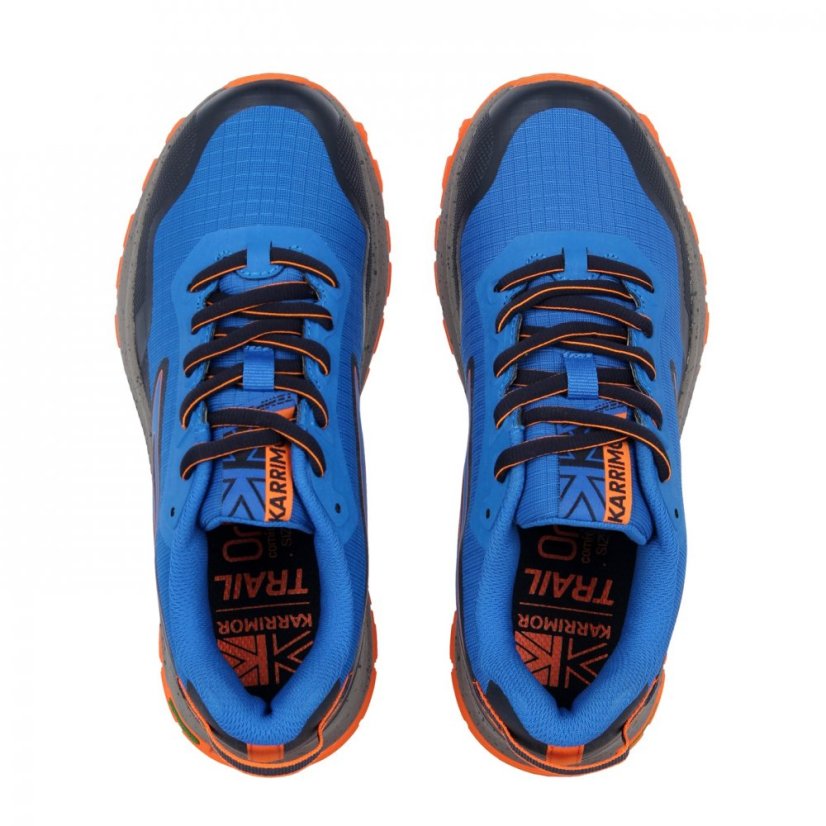 Karrimor Tempo TR 8 Junior Boys Trainers Blue/Orange