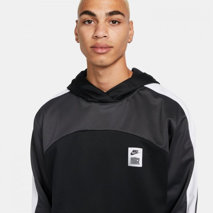 Nike Therma-FIT Starting 5 Men's Pullover Basketball Hoodie Black/Grey