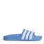 adidas Adilette Aqua Slides Junior Blue/White