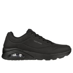 Skechers UNO Stand On Air Trainers Mens Triple Black