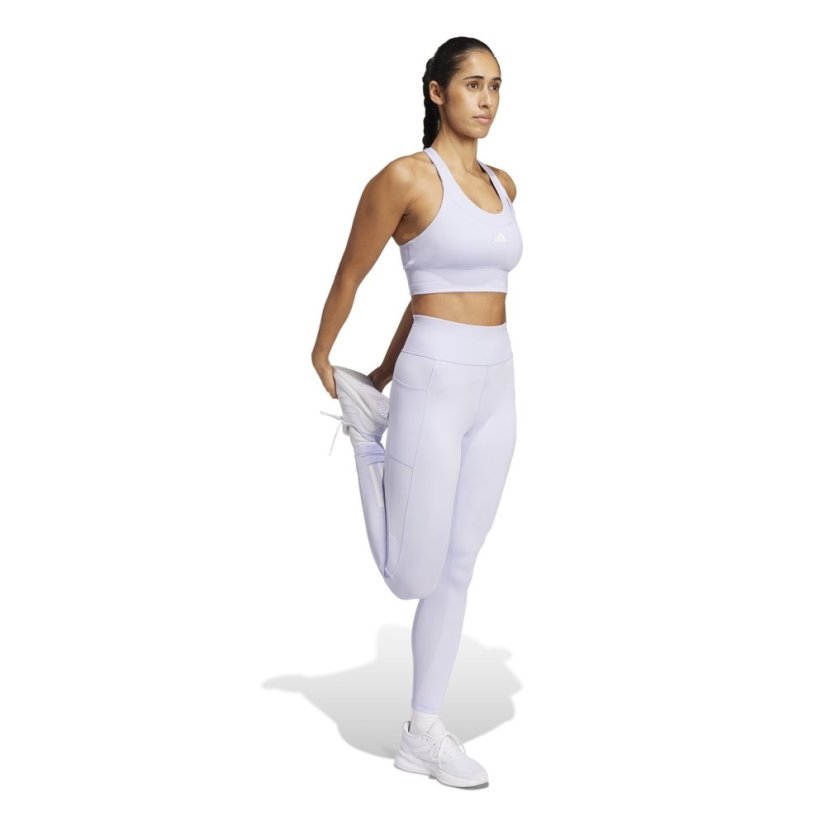 adidas Own The Run 7/8 Length Running Tight Womens Violet Tone