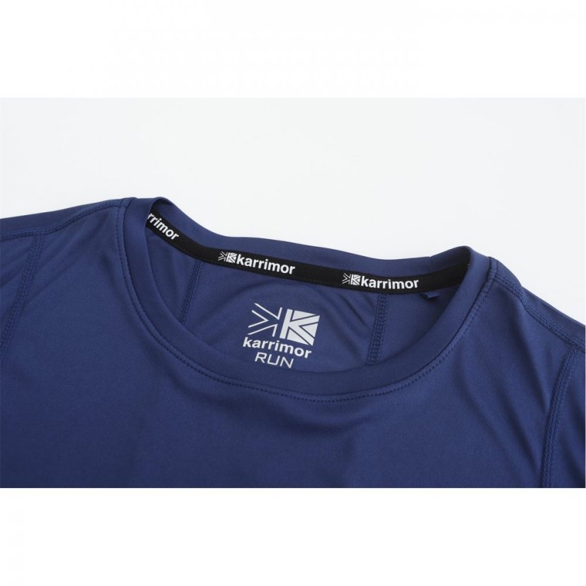 Karrimor Short Sleeve Polyester T Shirt Ladies Midnight Blue