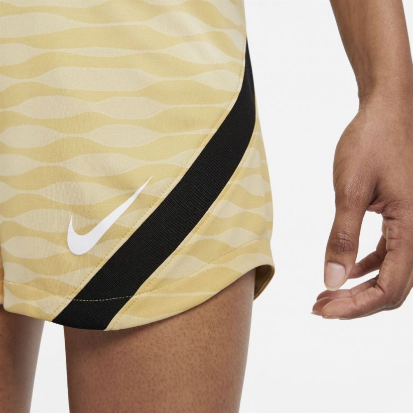 Nike Dri-FIT Strike Women's Knit Soccer Shorts Gold/Black