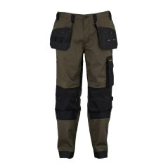 Dunlop On Site Work Trousers Mens Khaki