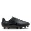 Nike Tiempo Legend 10 Academy Junior Firm Ground Football Boots Black/Green