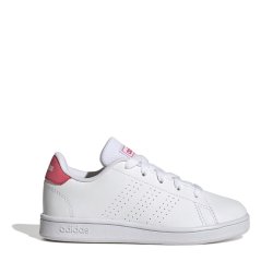 adidas Advantage Low-Top Trainers White/Pink