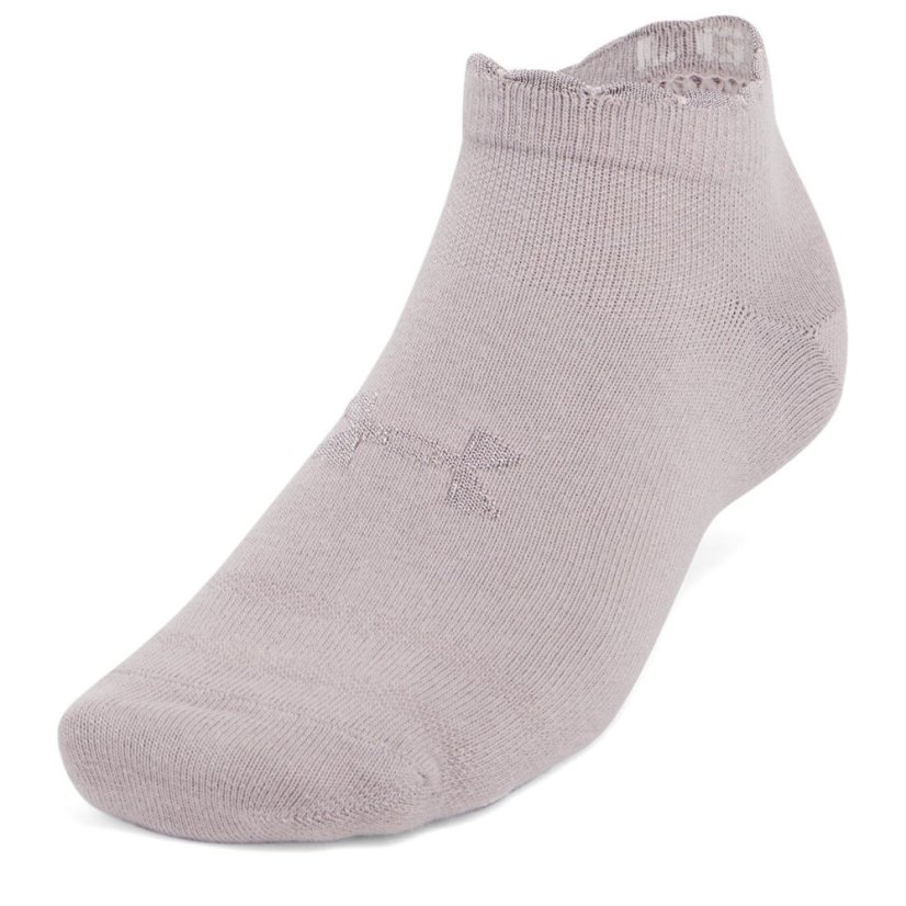 Under Armour Adults Essential Low-Cut Trainers Sock Grey