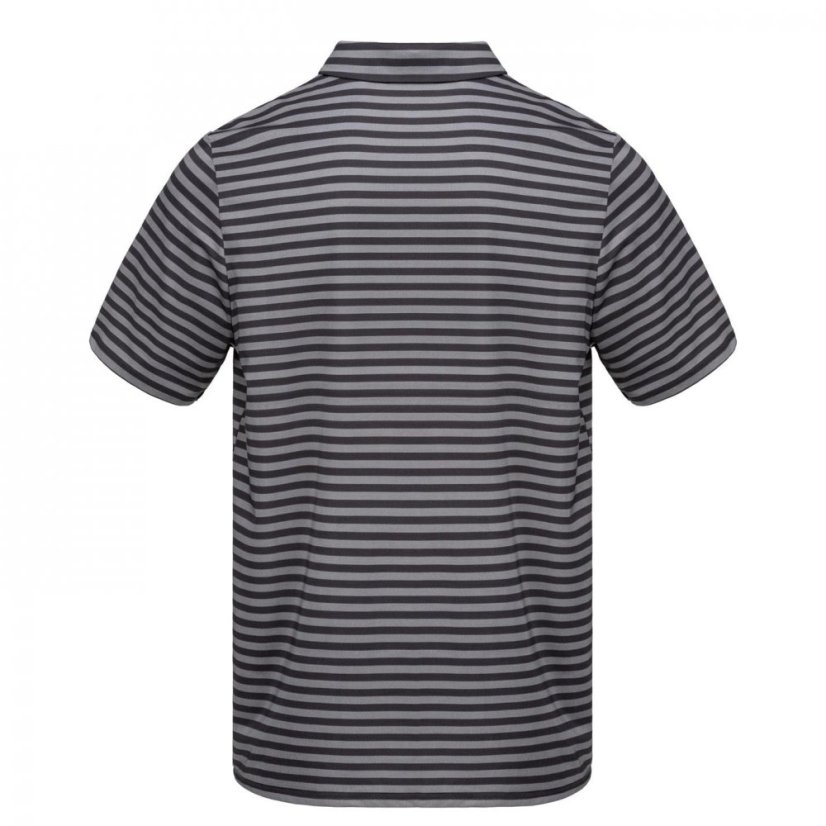 Slazenger Stripe Polo Shirt Mens Black