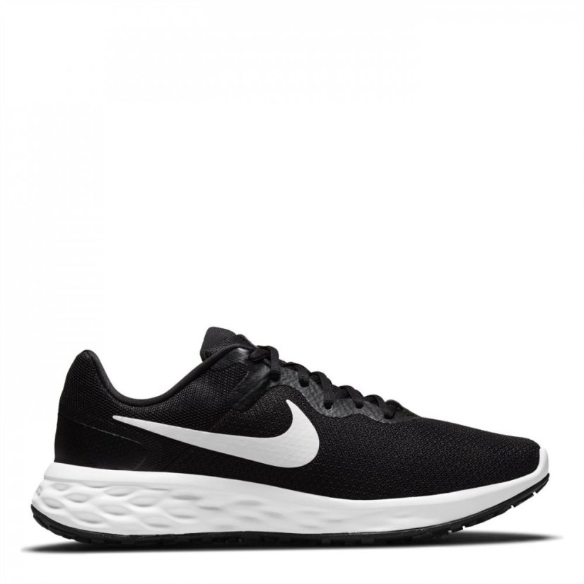 Nike Revolution 6 Road Running Shoes Mens Black/White