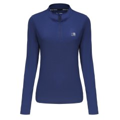 Karrimor Longsleeve quarter Zip Top Ladies Midnight Blue