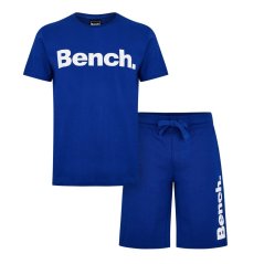 Bench Niall Tee and Short Set Mens Royal Blue