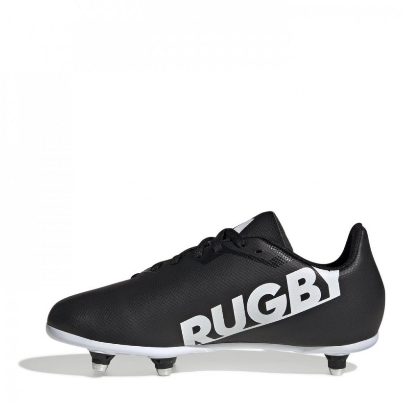 adidas Rugby Jnr Sg Ch99 CBlk/Wh/SlMt