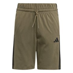 adidas Essential Woven Shorts Juniors Khaki/Black