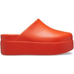Crocs Dylan Platform Clogs Lava