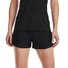 Under Armour Women's Play Up Fleece Jogger Shorts Black