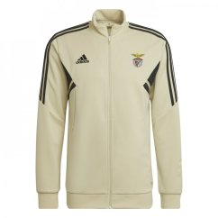 adidas Benfica Condivo Training Jacket 2022 2023 Adults Sandy Beige