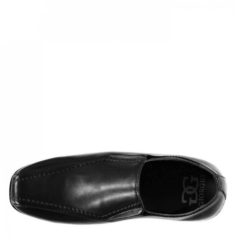 Giorgio Bourne Slip On Junior Shoes Black
