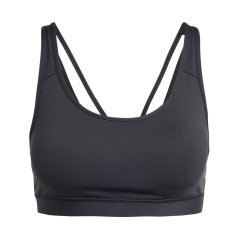 adidas Women's Medium Impact Non Wired Sports Bra Black