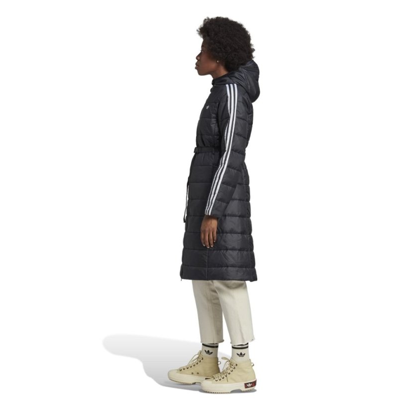 adidas Longline Slim Jacket Ladies BLACK