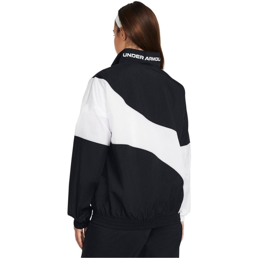 Under Armour Women's Legacy Crinkle Performance Training Jacket Black