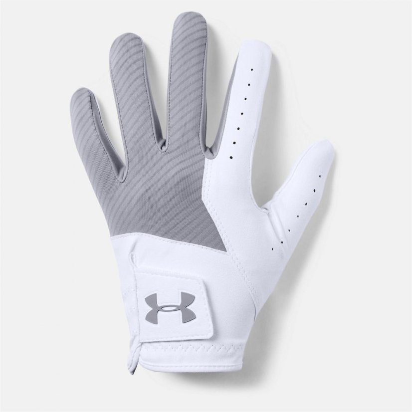 Under Armour Medal Golf Glove Steel/White