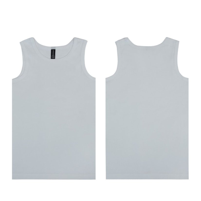 Donnay 5pk Vest Jn52 White