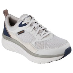 Skechers D Lux Walker - New Moment Low-Top Trainers Unisex Kids Taupe/Navy