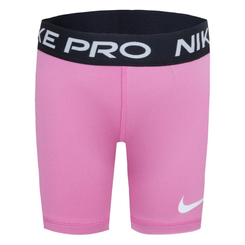 Nike Girls' Pro Performance Shorts Magic Flamingo