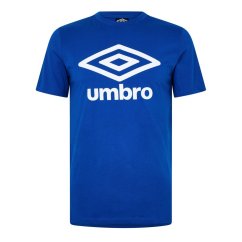 Umbro Adults Regular Fit Logo T-Shirt TW Royal