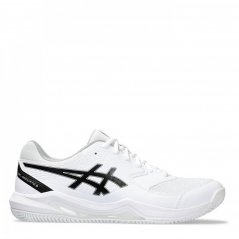 Asics GEL-Dedicate 8 Men's Clay Tennis Shoes White/Black