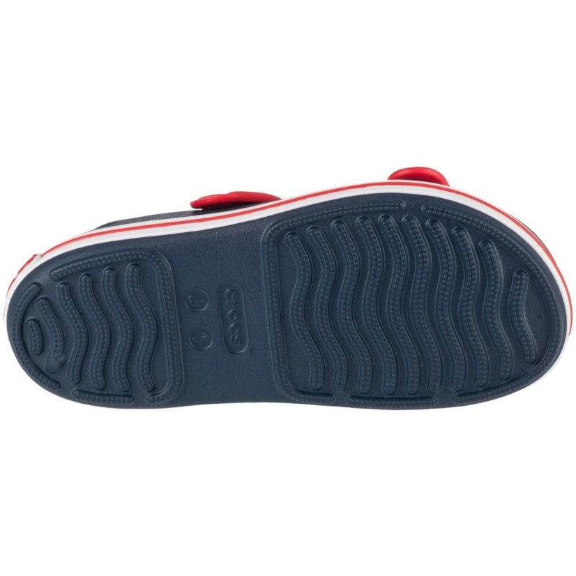 Crocs Unisex Kids' Band Sandal Clogs Navy/Vrsity Red