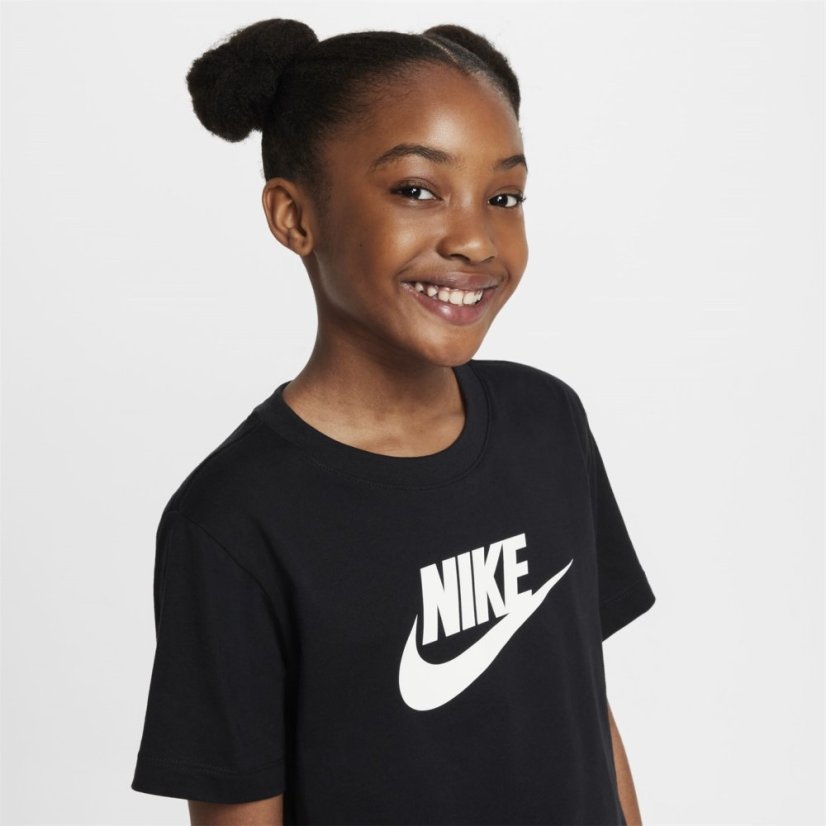 Nike Kids' Crop Top Black