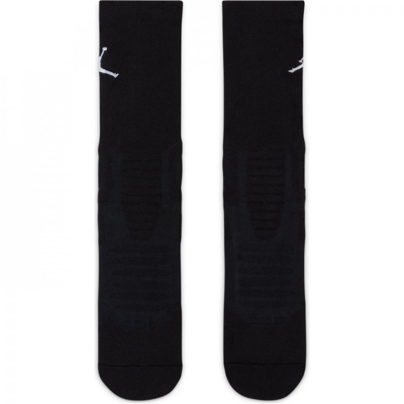 Nike Flight Crew Basketball Socks Black/White