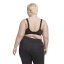 adidas Women's Collective Power Luxe High Support Medium Impact Sports Bra (Plus Size) Black