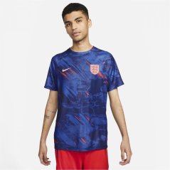Nike England Pre Match Shirt 2022 Adults Blue/Purple