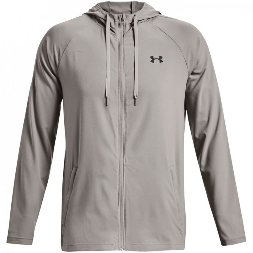 Under Armour Armour Woven Windbreaker Mens Pewter
